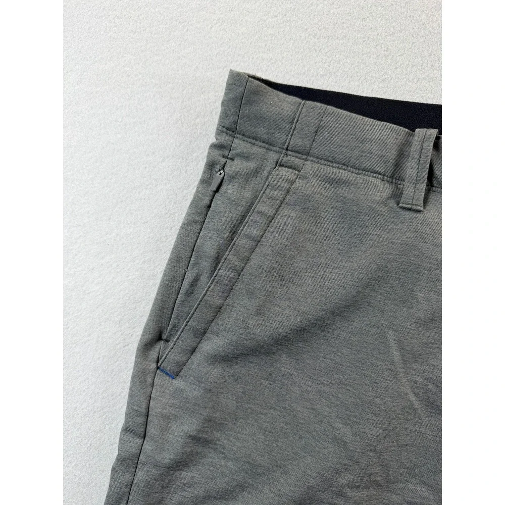 Tommy Bahama‎ Hybrid Shorts Mens 38 Gray Performance Stretch Zip Pockets